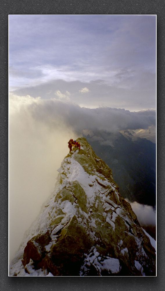Kletterei am Weisshorn
